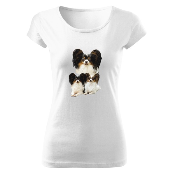 Tričko s potiskem Papillon