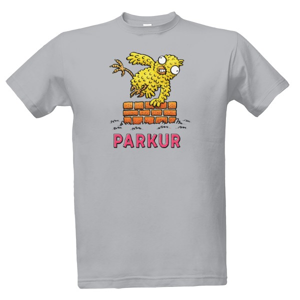 Tričko s potiskem Parkur