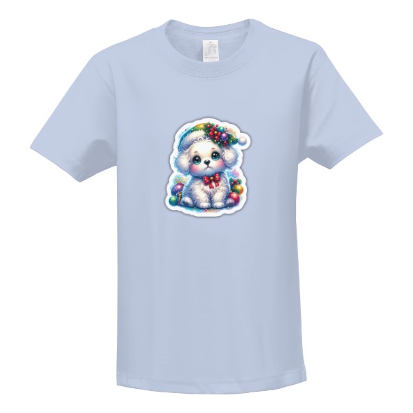 Tričko s potiskem Pejsek s čepičkou