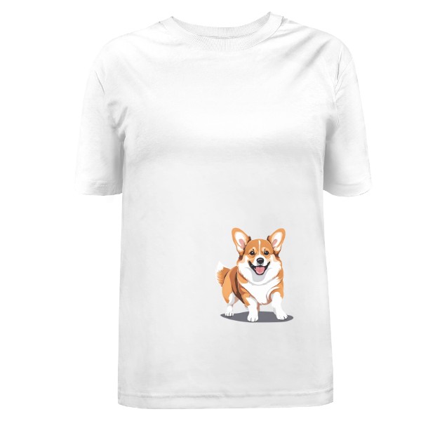 Tričko s potiskem WELSH corgi