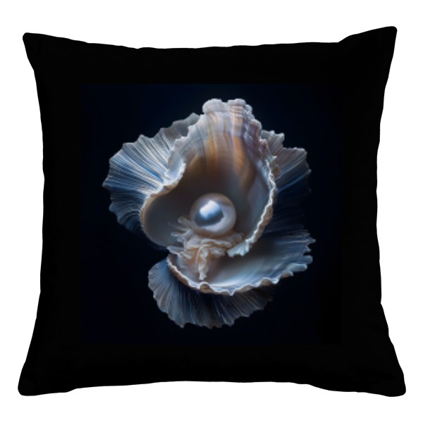 Polštář bavlněný  s potiskem Perlorodka