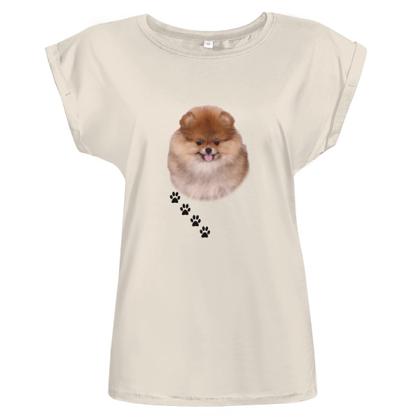 Tričko s potiskem Pomeranian