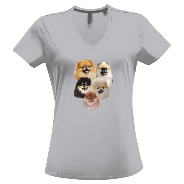 Tričko s potiskem Pomeranian