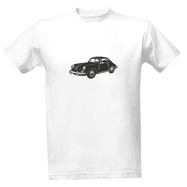 Tričko s potiskem Porsche 356