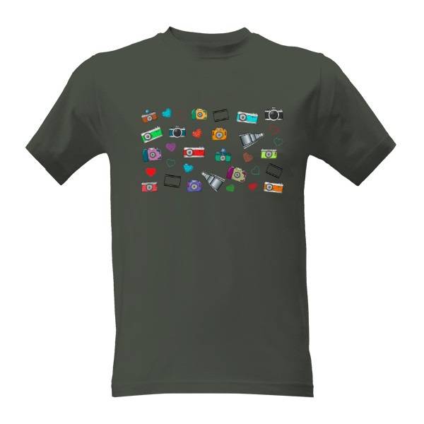 Tričko s potiskem Pro fotografy