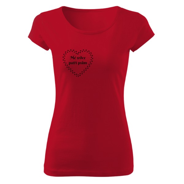 Tričko s potiskem I Love You