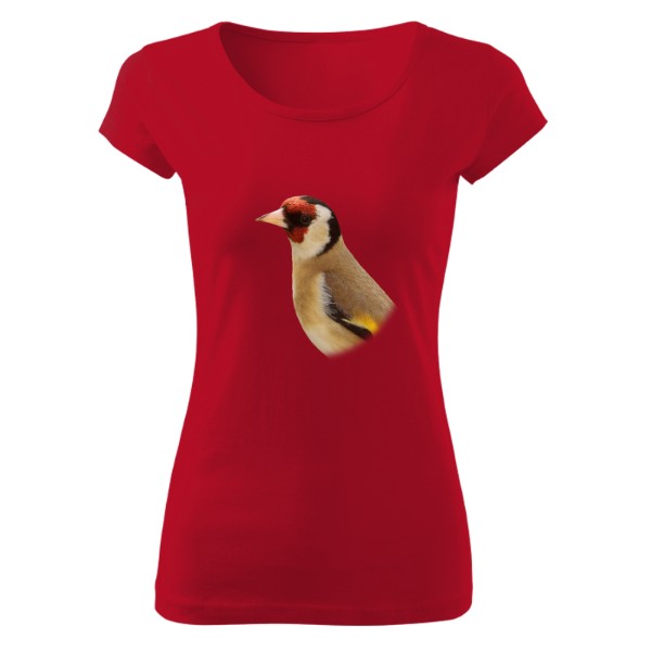 Tričko s potiskem Pták