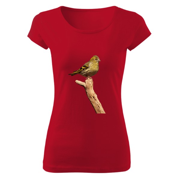 Tričko s potiskem Pták