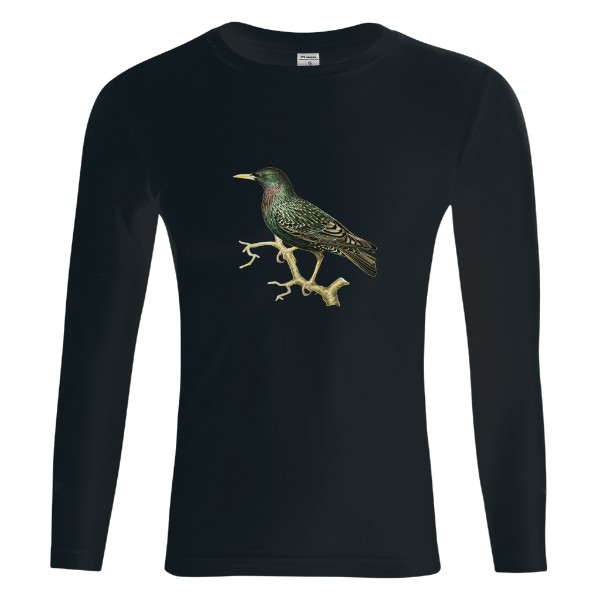 Tričko s potiskem Pták