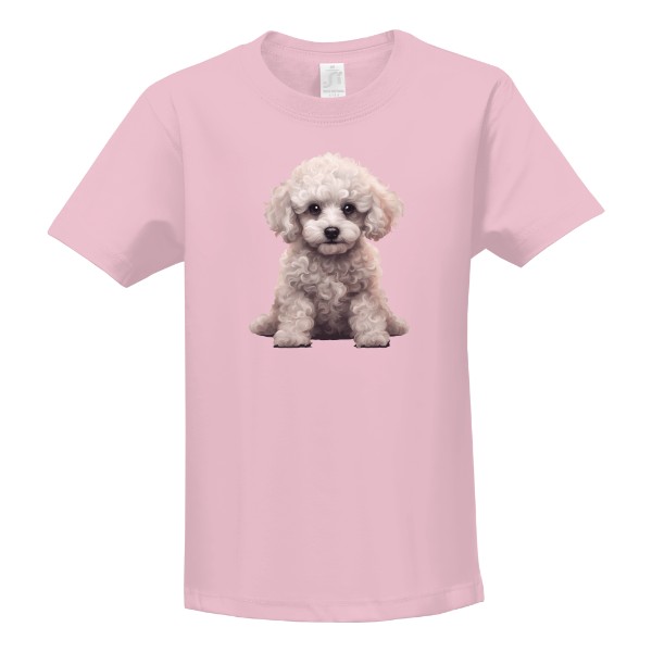 Tričko s potiskem Pudl pes