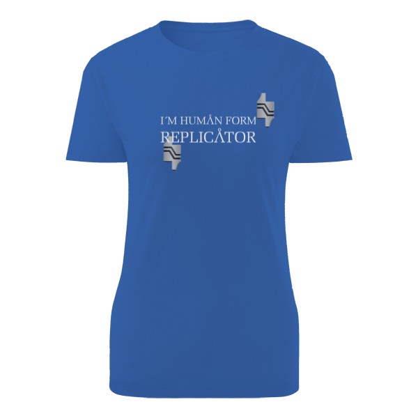 Tričko s potiskem Replicator-lady