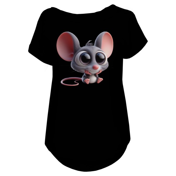 Tričko s potiskem Roztomilá myška