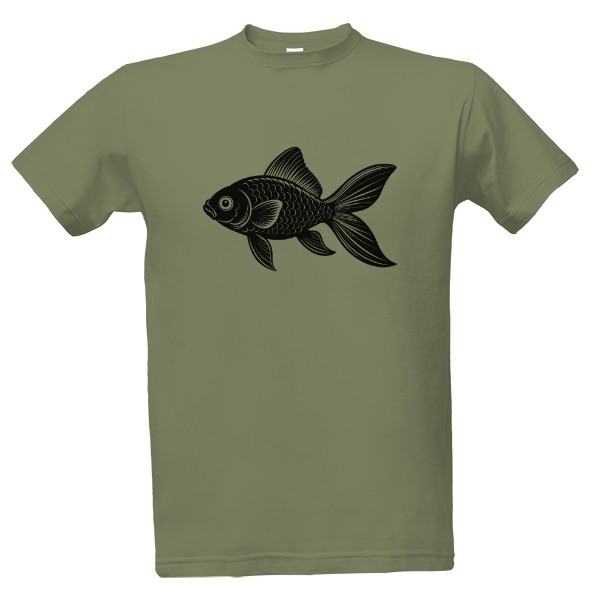 Tričko s potiskem Ryba