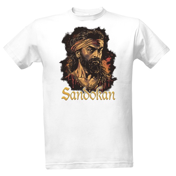 Tričko s potiskem Sandokan