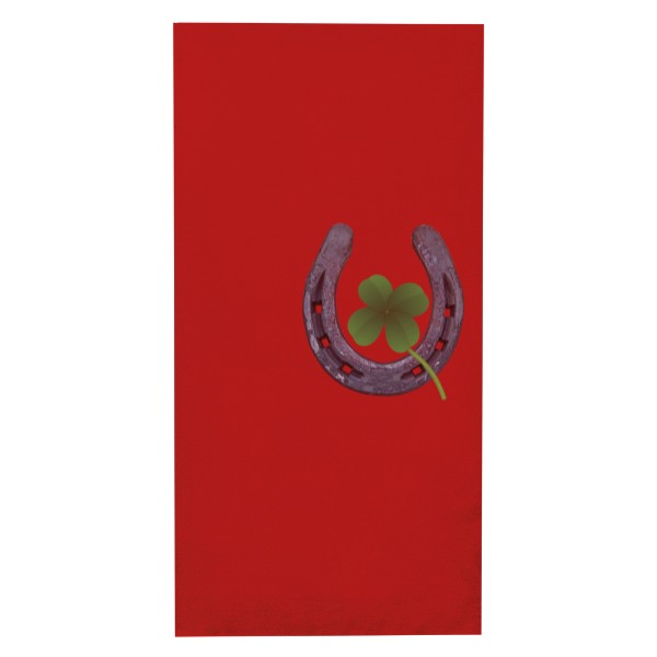 Nákrčník/bandana s potiskem Podkova pro štěstí