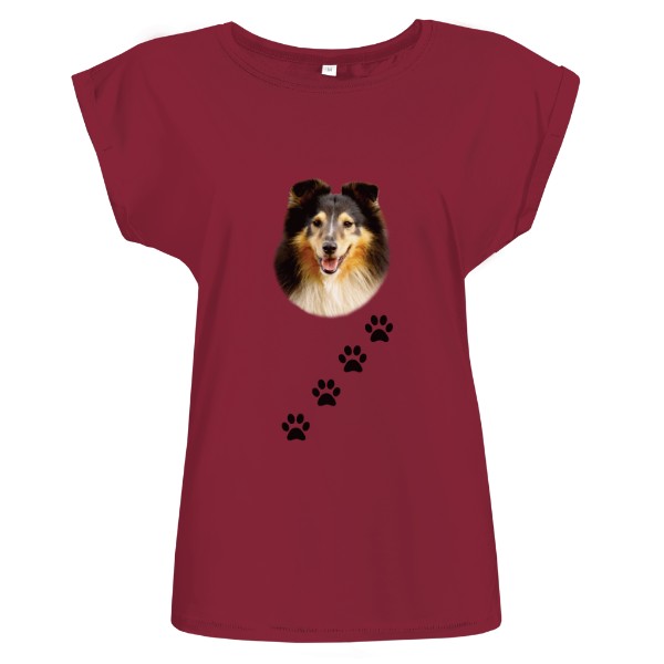 Tričko s potiskem Šeltie