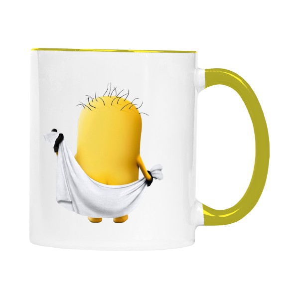 Hrnek malý barevný s potiskem Sexy ručník