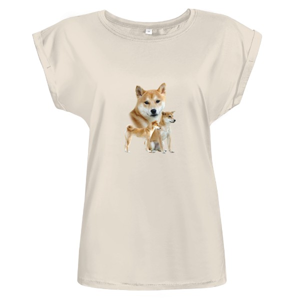 Tričko s potiskem Šiba-Inu
