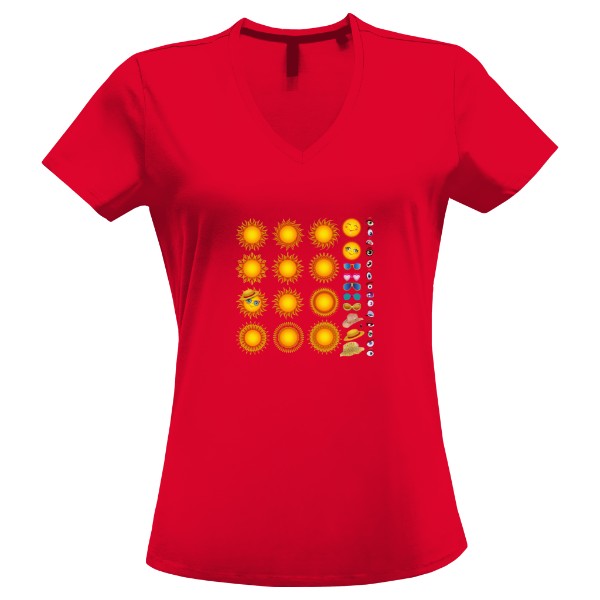 Tričko s potiskem Sluníčka