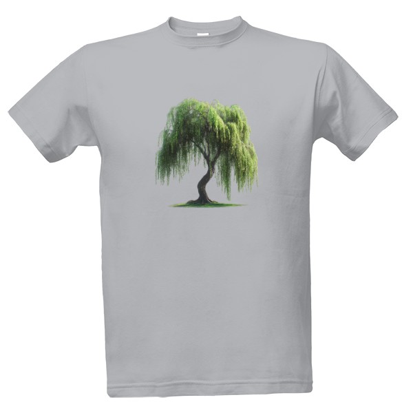 Tričko s potiskem Smuteční vrba