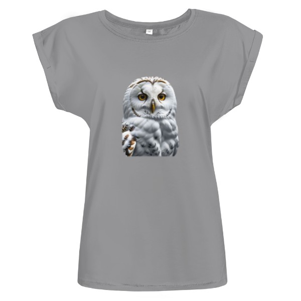Tričko s potiskem Sova