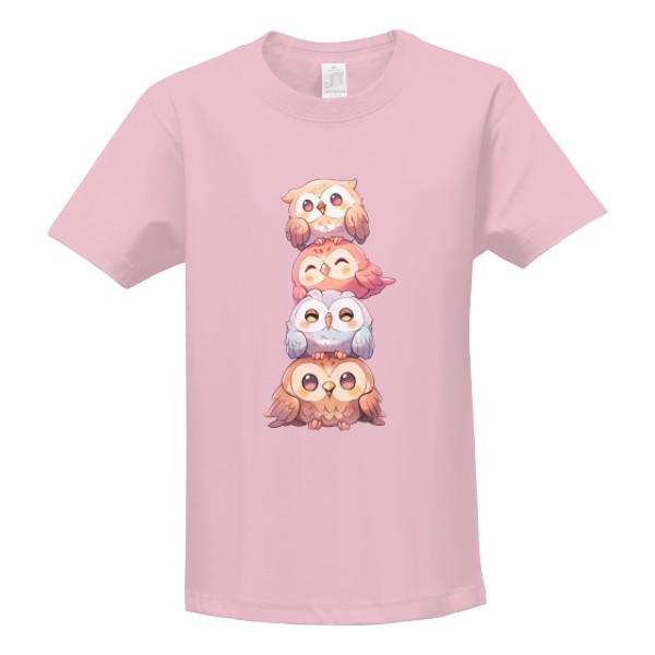 Tričko s potiskem Sovičky
