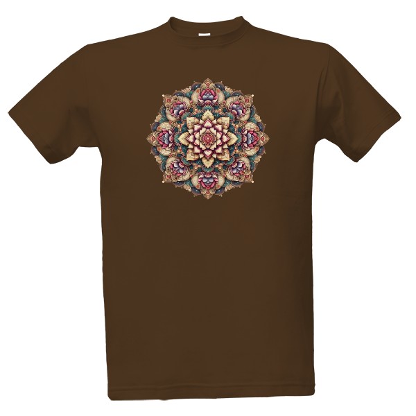 Tričko s potiskem Focus Mandala Vibe