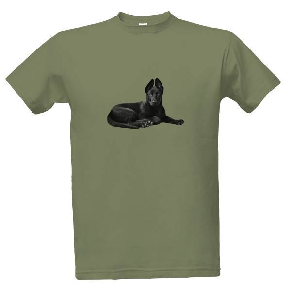 Tričko s potiskem Německý ovčák