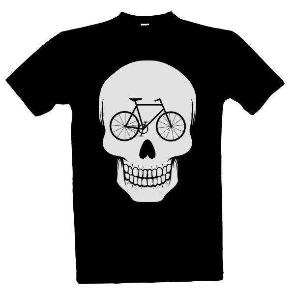 Tričko s potiskem stylový cyklista