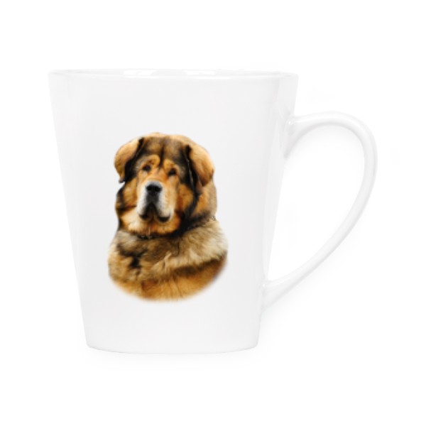 Hrnek kónický s potiskem Tibetská doga