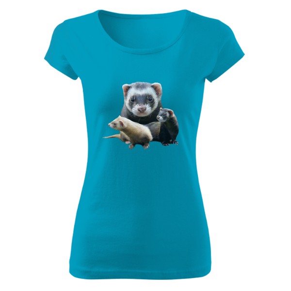 Tričko s potiskem Fretky