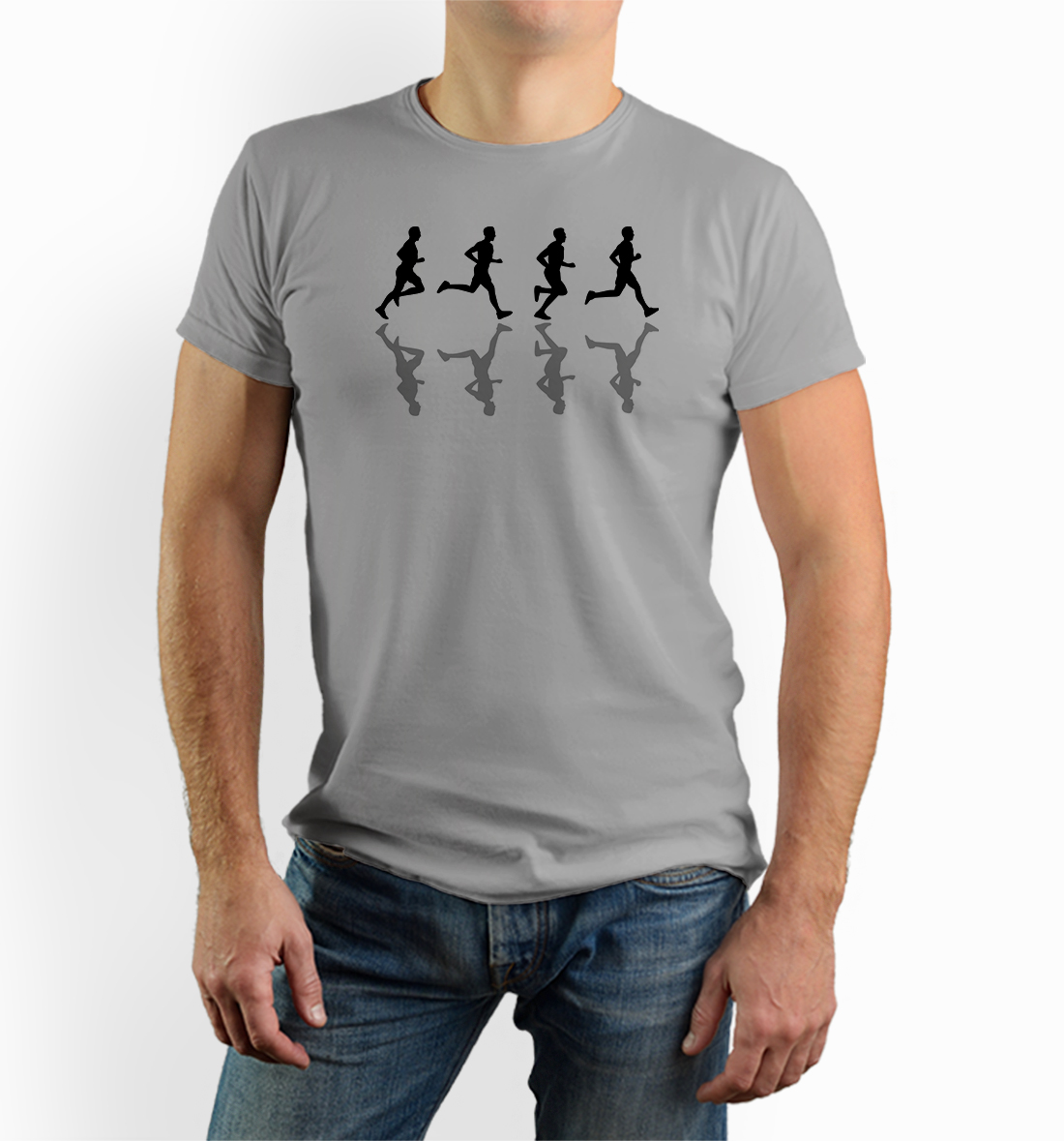 Tričko s potiskem Tričko na běhání běh