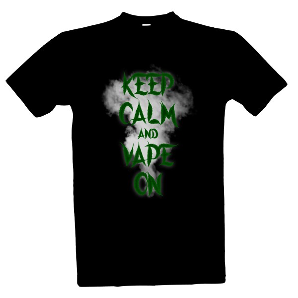 Tričko s potiskem Vape on