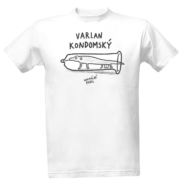 Tričko s potiskem Varlan Kondomský