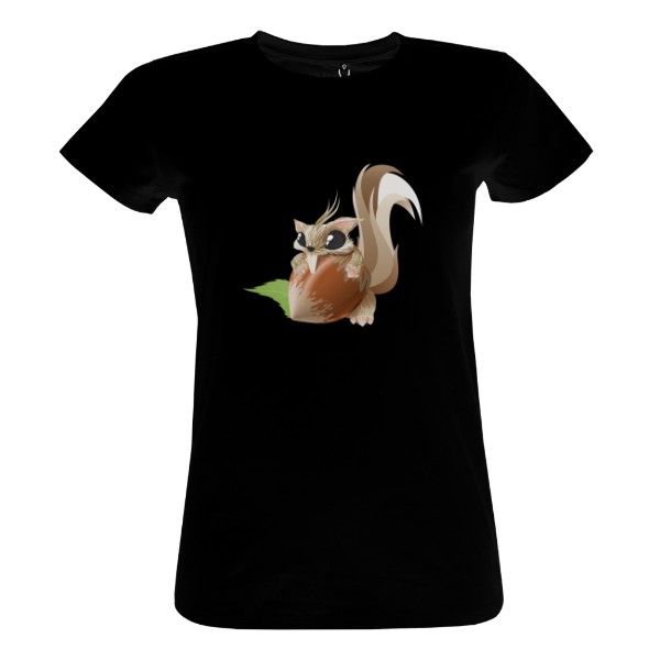 Tričko s potiskem Veverka