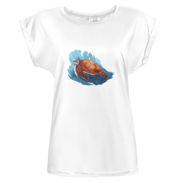 Tričko s potiskem Vodní želva