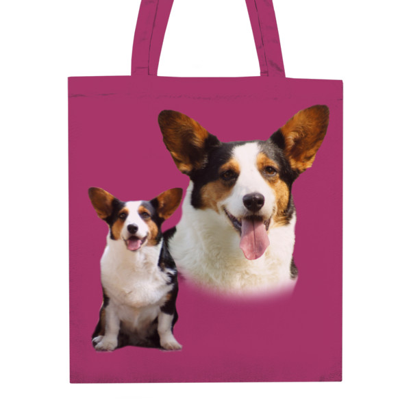 Nákupní taška unisex s potiskem Welsch Corgi 