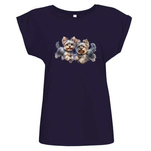 Tričko s potiskem Yorkšírský teriér