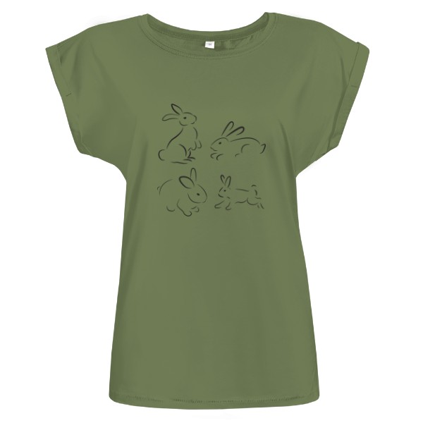 Tričko s potiskem Zajíci