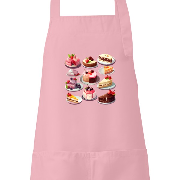 Zástěra s potiskem Zákusky