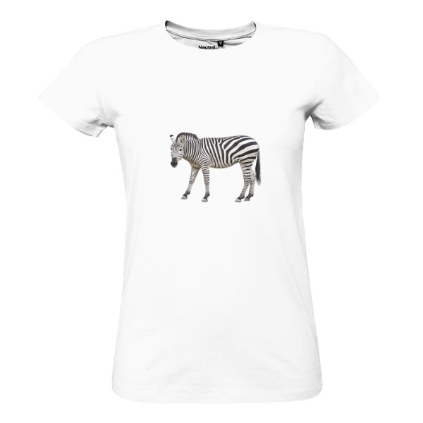 Tričko s potiskem Zebra