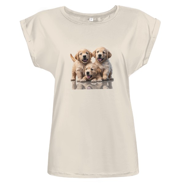 Tričko s potiskem Zlatý retrívr